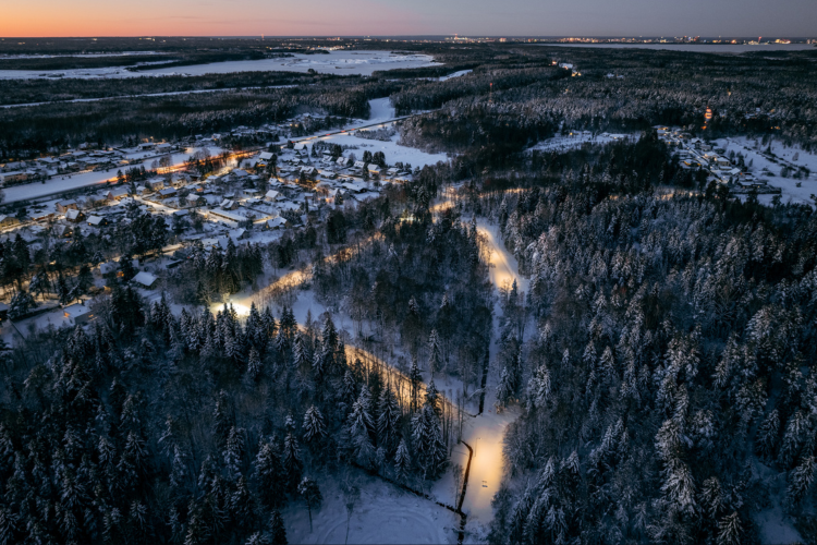 Tallinna külje all valminud unikaalne elukvartal pakub looduse ja mugavuse harmooniat